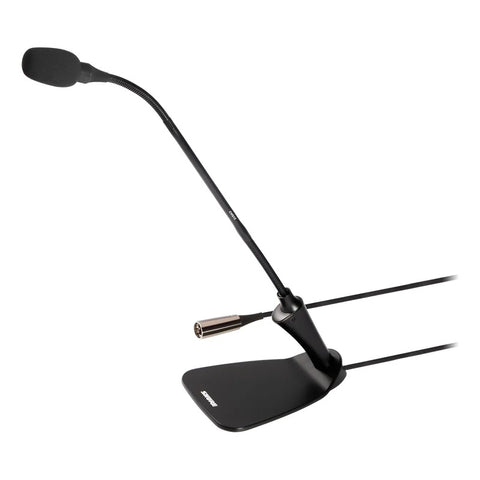 Micrófono Cuello De Ganso Con Base Shure Cvg12d-b/c Negro