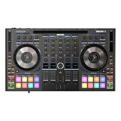 Controlador De Dj Híbrido Reloop Mixon 8 Pro Negro
