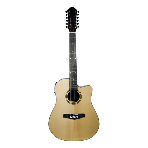 Guitarra Electroacústica La Sevillana Tx-1200ceq Nat Color Natural