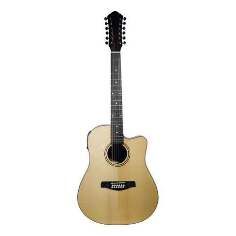 Guitarra Electroacústica La Sevillana Tx-1200ceq Nat Color Natural