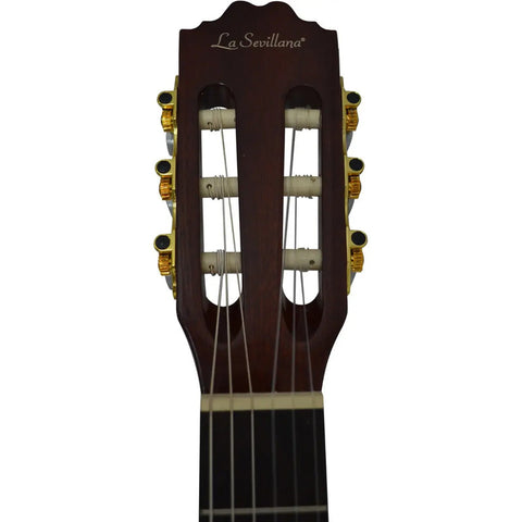 Guitarra Electro Acústica Caja Clásica La Sevillana Ur-6cef3 Natural