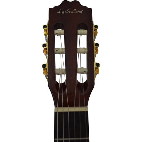 Guitarra Electro Acústica Caja Clásica La Sevillana Ur-6cef3 Natural