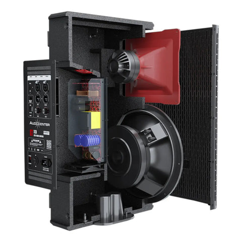 Bafle 12 Pulgadas 2200w Audiocenter Gt512a Negro