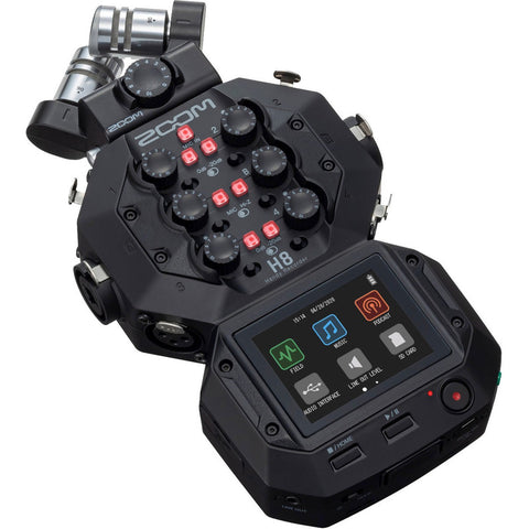 Grabadora Portatil 8 Entradas Handy Recorder Zoom H8 Negro
