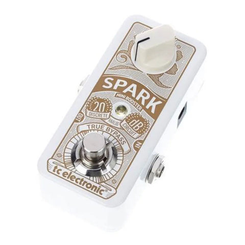 Pedal Tc Electronic Spark Mini Booster True Bypass Inm Blanco