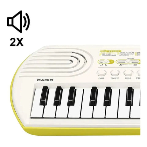 Mini Teclado Casio Portatil Modelo Sa-80 White Blanco