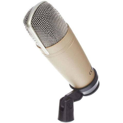 Pack Completo P/grabación C/interfaz Behringer U-phoria Stu Negro