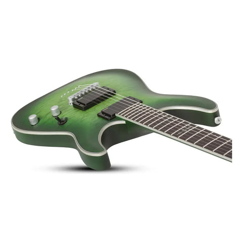 Guitarra Schecter C-1 Platinum Satin Satin Green Diestro Verde Ébano