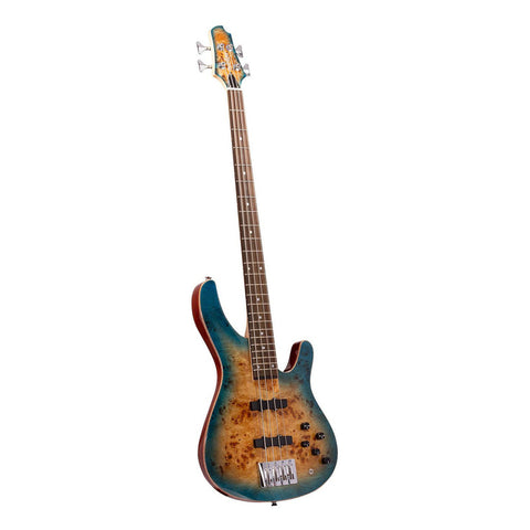 Bajo Eléctrico De 4 Cuerdas Con Case Serie Unique Bass Maste