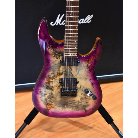 Guitarra Electrica Aurora Burst 6 Cuerdas  Schecter  C-6 Pro Diestro Aurora Burst Wengué