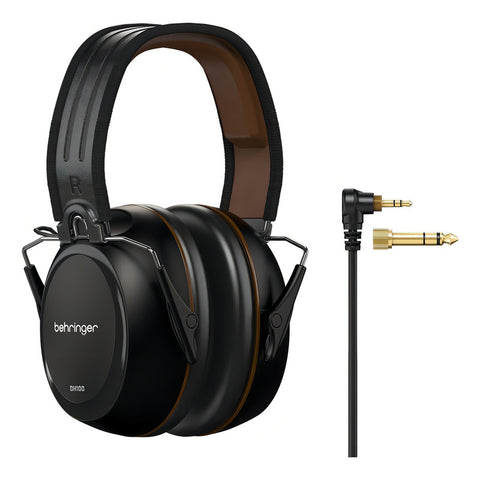 Behringer Dh100 Audífonos Monitores Para Estudio Podcast Color Negro