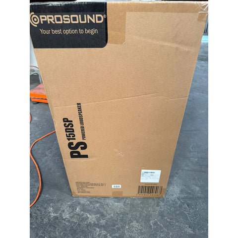 Bafle Amplificado De 15, 500 Watts Rms Prosound Ps-15dsp Negro