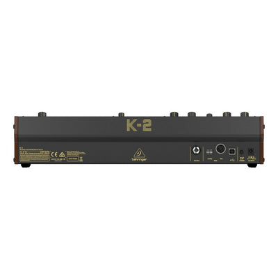 Behringer K-2 Sintetizador Analógico Semi-modular Vco Dual Color Negro