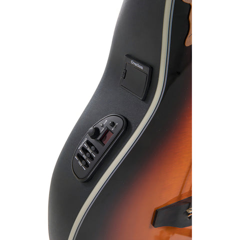 Bajo Electroacústico Ovation Celebrity Elite 4 Cuerdas Marrón Diestro Laqueado