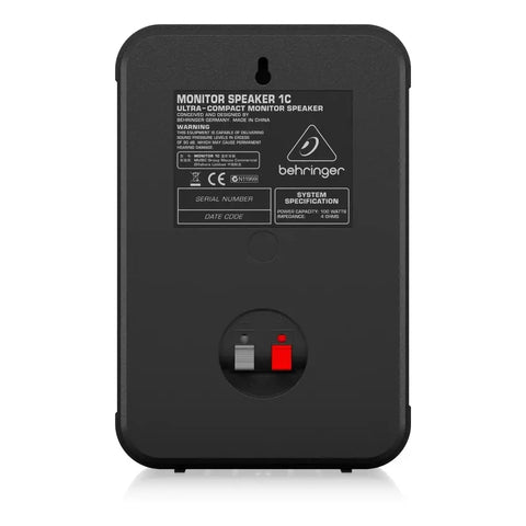 Par De Monitores De Estudio 100w, Behringer 1c-bk