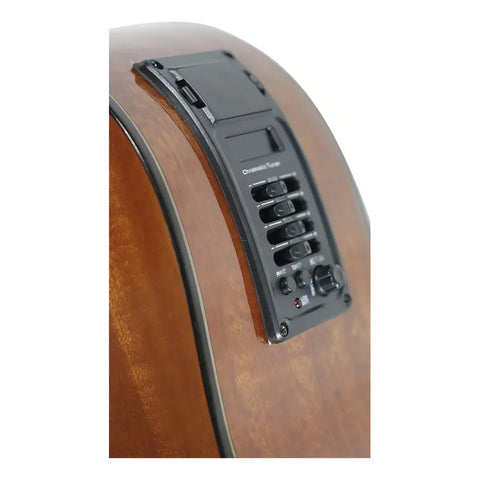 Guitarra Electroacustica La Sevillana Tx-1200ceq Tsb Texana Sombreada Diestro Palo De Rosa