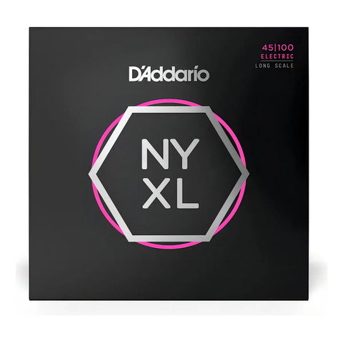 Juego De 4 Cuerdas Para Bajo (45-100) D'addario Nyxl45100
