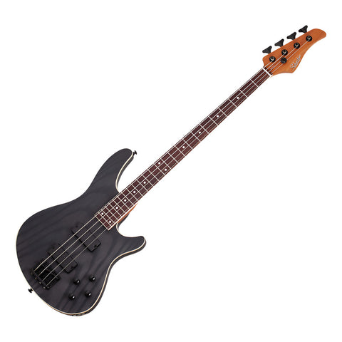 Bajo Electric 4 Cuerdas Schecter C-4 Standard Charcoal Satin Diestro Gris Oscuro Mate 4