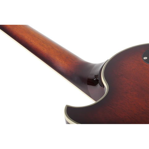 Guitarra Eléctrica Schecter Solo-ii Supreme Cat Eye Black Bu Diestro Chocolate Ébano