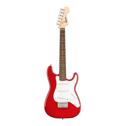 Guitarra Eléctrica Squier By Fender Mini Stratocaster De Álamo Dakota Red Brillante Con Diapasón De Laurel Indio