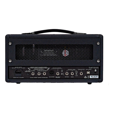 Amplificador Blackstar Para Guitarra St James 50 6l6 Color Negro