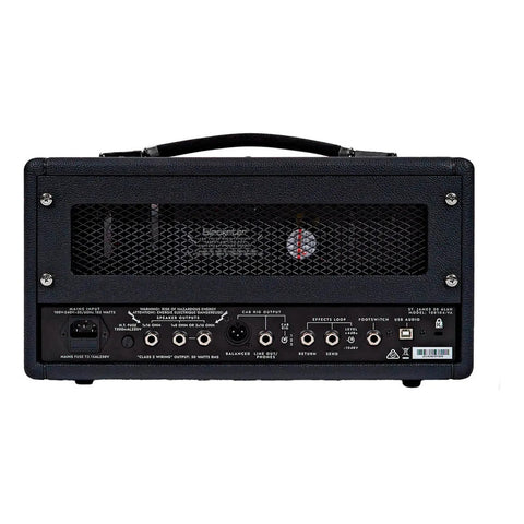 Amplificador Cabezal Blackstar Stj506l6h 50w Valvular Guitarra Dos Canales Negro