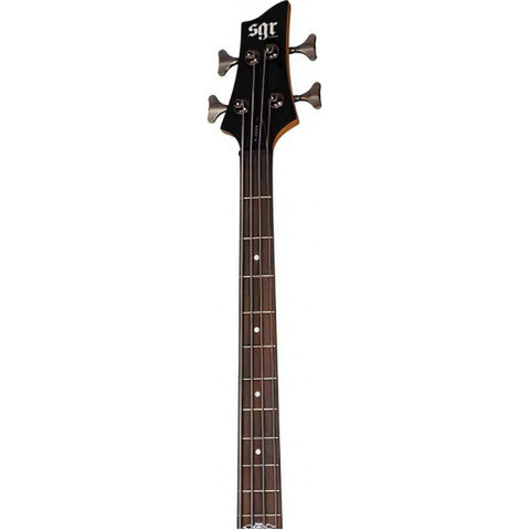 Sgr By Schecter C4 Bass Bajo Electrico 4 Strings Gloss Black Color Negro Orientación De La Mano Diestro