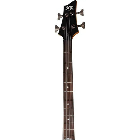 Sgr By Schecter C4 Bass Bajo Electrico 4 Strings Gloss Black Color Negro Orientación De La Mano Diestro