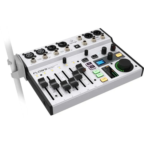 Mezcladora Digital 8 Entradas Con Bluetooth Behringer Flow 8