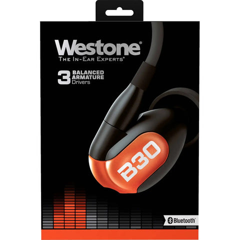 Audifonos In-ear 3 Drivers True-fit Westone B30 Negro