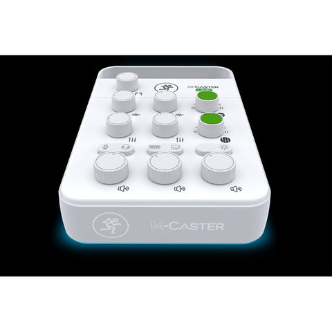 Mezcladora Portatil Para Streaming Mackie Mixcaster Live Wh