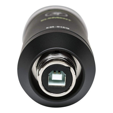 Microfono Condensador Element Series Usb Mackie Em-91cu Negro
