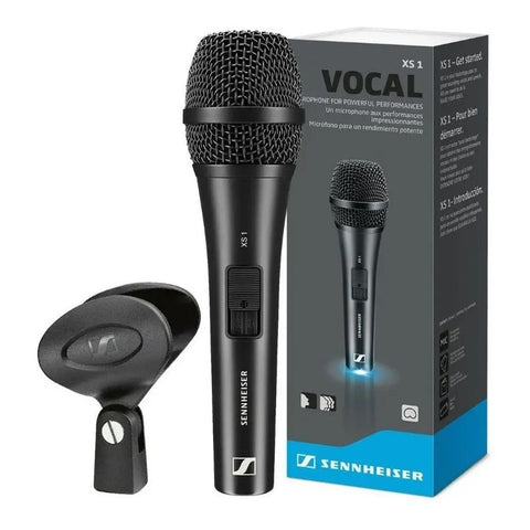 Micrófono Sennheiser Xs 1 Dinámico Cardioide Color Negro