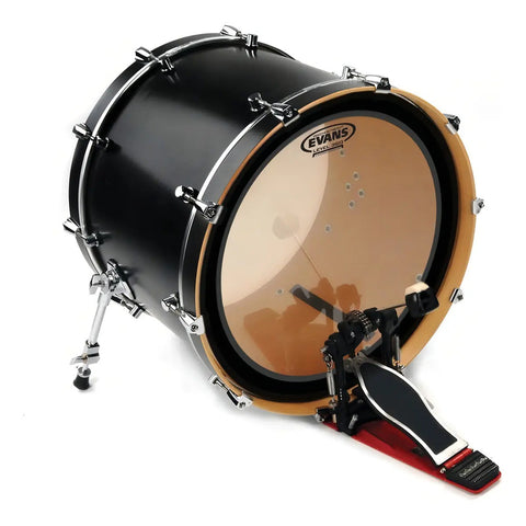 Evans Bd18emadhw Parche De Golpe Bombo 18 Pulgadas Batería Negro/blanco