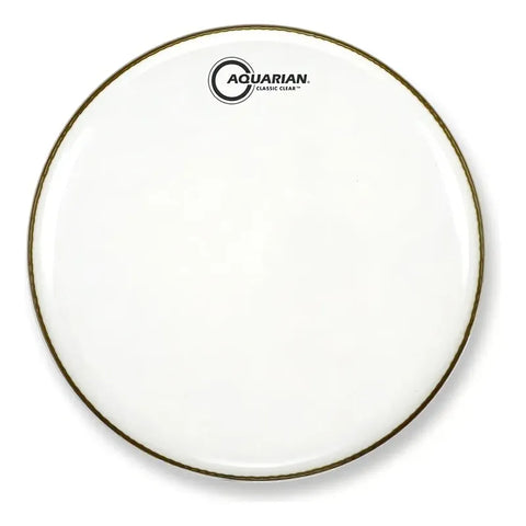 Parche Batería 10 Aquarian Classic Clear No Hidráulico Ccsn10