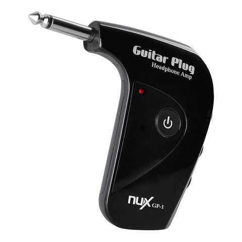 Amplificador Para Guitarra Nux Gp-1 Transistor 3w Negro Jack