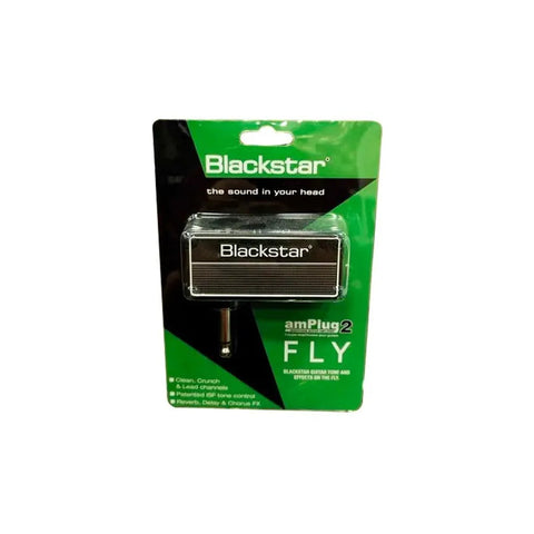 Amplificador Pre-amplificador Blackstar Amplug2-fly Guitarra 3w Transistor Negro