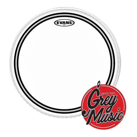 Parche Para Tom De Batería 12 Pulgadas Evans Drumheads Tt12ec2s Clear
