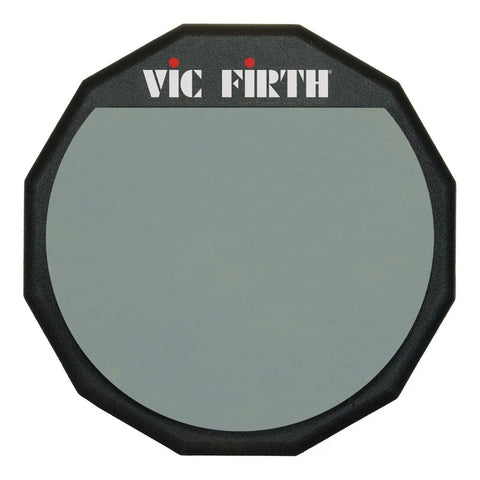 Paquete Practicador Educacional P/baterista Vic Firth Lpad Gris/rojo
