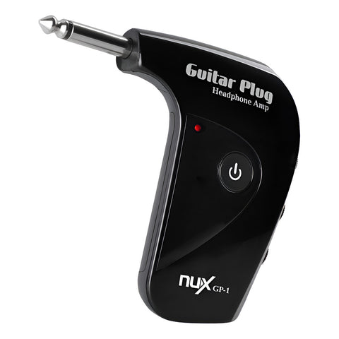 Amplificador De Audifonos Para Guitarra Electrica Nux Gp1 Negro