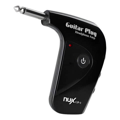 Amplificador De Audifonos Para Guitarra Electrica Nux Gp1 Negro