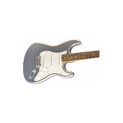 Guitarra Eléctrica Fender Player Stratocaster De Aliso 2010 Silver Brillante Con Diapasón De Granadillo Brasileño