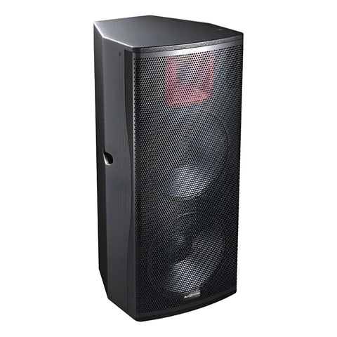 Bafle Pasivo Dos Woofers 15 Pulgadas 800w Audiocenter Pf152 Negro