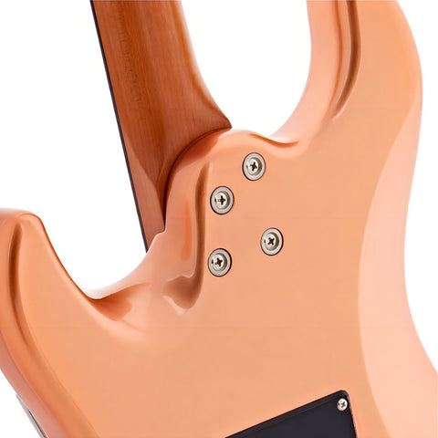 Guitarra Jet Guitars Eléctrica Js700 Copper Material Del Diapasón Maple Orientación De La Mano Diestro