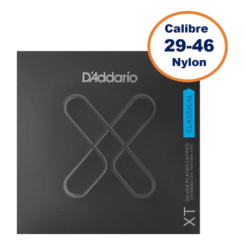Daddarío Xt Classical Tensión Alta Cuerdas Guitarra Nylon