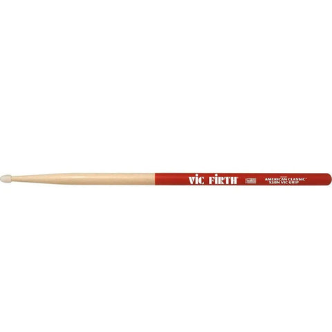 Vic Firth X5bnvg Baquetas 5b Punta Nylon Batería Percusión Color Natural