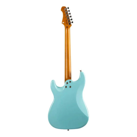 Guitarra Eléctrica Jet Guitars Js-400 Ht Azul Mástil Arce Diapasón Palisandro Diestro Palo De Rosa