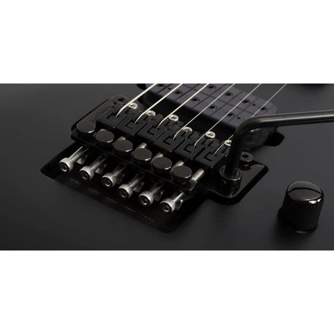 Guitarra Eléctrica Schecter Damien-6 Fr Negro Satinado Color Satin Black Material Del Diapasón Rosewood Orientación De La Mano Diestro Palo De Rosa