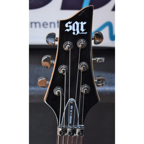 Guitarra Eléctrica Color Negro, Sgr By Schecter Banshee-6 Fr Diestro Negro