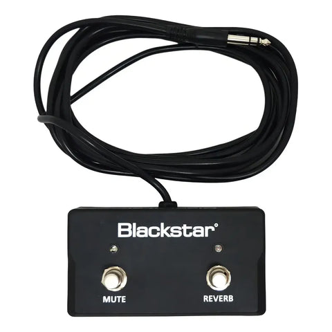 Pedal Conmutador Blackstar Fs-17 Amplificador Sonnet 60/120 Reverb Mute Negro